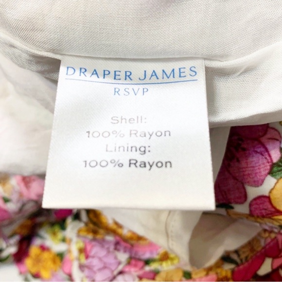 Draper James  Tie Shoulder Smocked  Bodice Tiered MAXI  Sundress - Picture 9 of 16